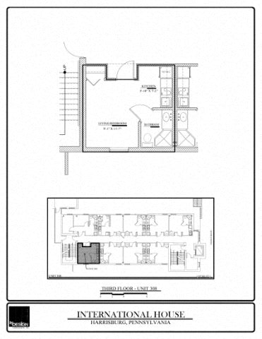 IH studio - 308 floor plan