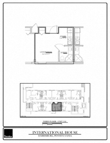 IH studio - 310 floor plan