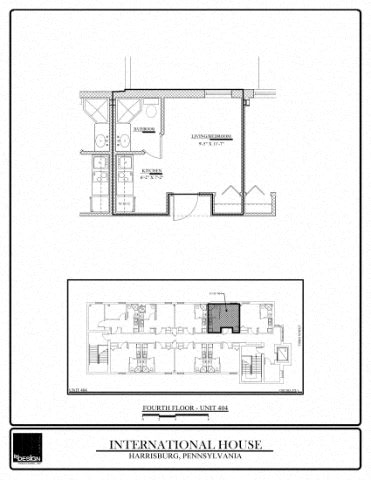 IH studio 404 floor plan