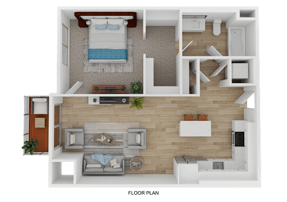 one bedroom