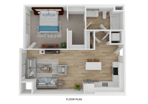 one bedroom