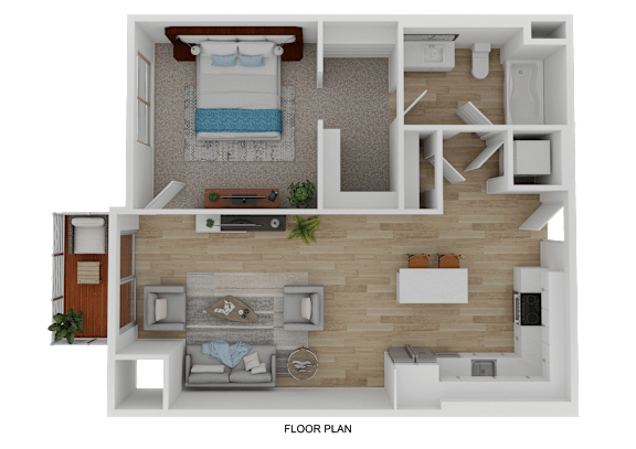 one bedroom