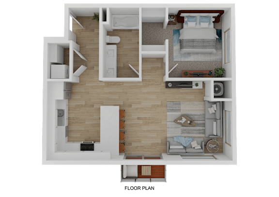 one bedroom