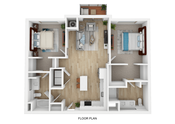 two bedroom