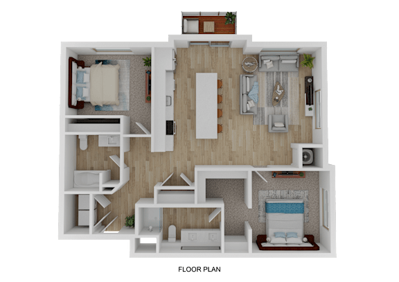 two bedroom