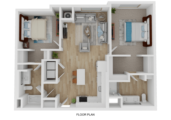 two bedroom