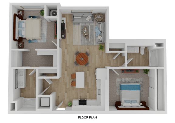 two bedroom