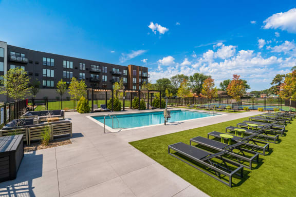 take a dip in our resort style swimming pool