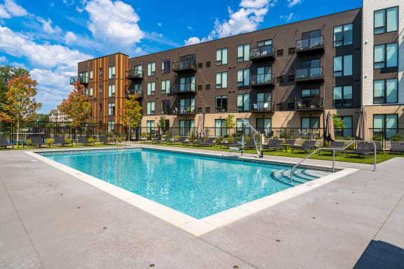 take a dip in our resort style swimming pool