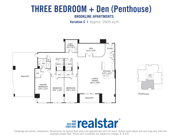 the floor plan of the real star