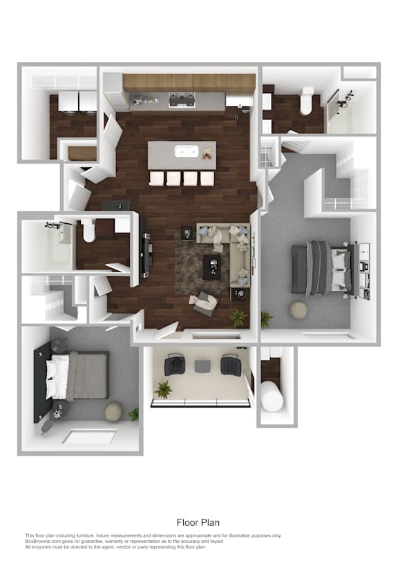 Orchard Park Apartments 2x2 A