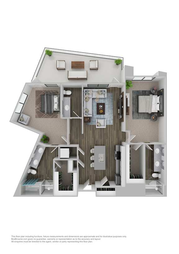 A floor plan of a house with a kitchen, living room, dining room, and bathroom.