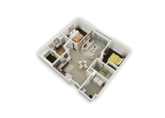 Copper 2Bed_2Bath at Element 31 Apartments, Salt Lake City, UT