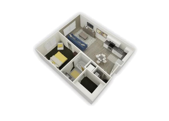 Gallium 1Bed 1Bath at Element 31 Apartments, Salt Lake City, Utah