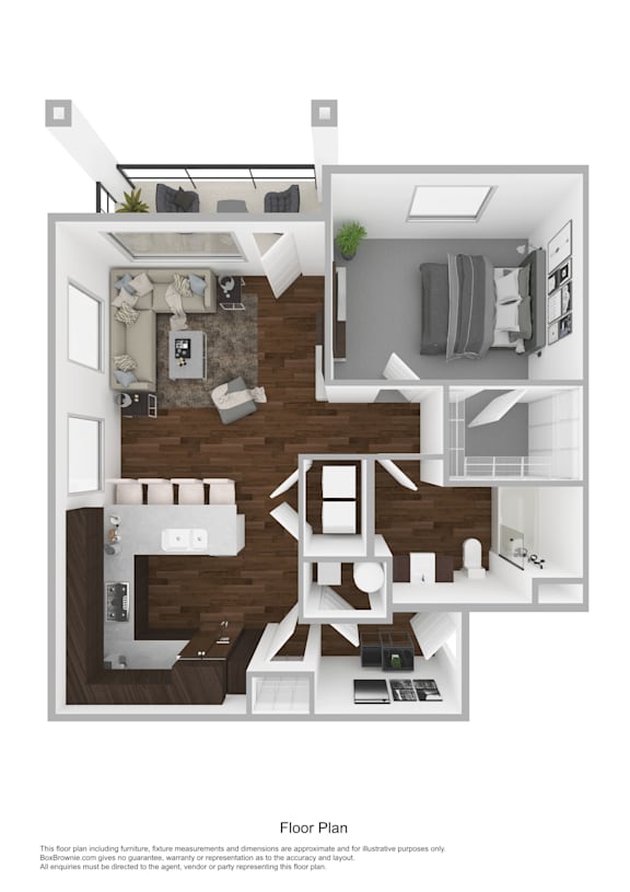 Orchard Park Apartments 1x1 C