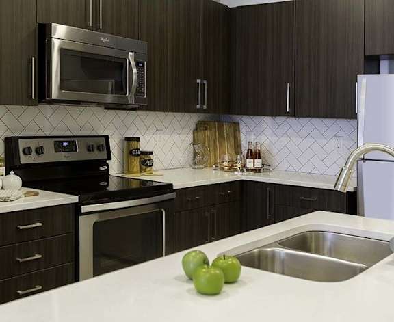 Elegant Backsplashes In Kitchen at Parc West Apartments, Draper, 84020