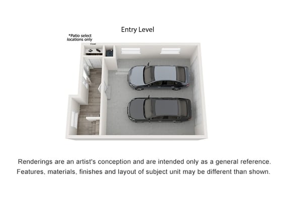 3 Bedroom Trilevel Entry with 2-Car Garage