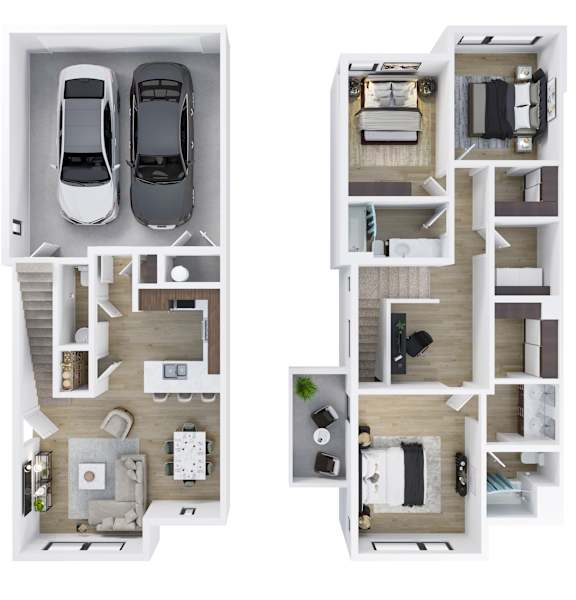 3 Bedroom Townhome at The Ash