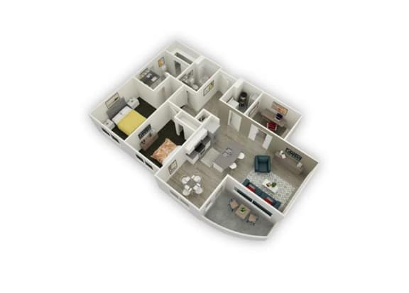 Titanium 2Bed 2Bath 1171 at Element 31 Apartments, Salt Lake City, UT