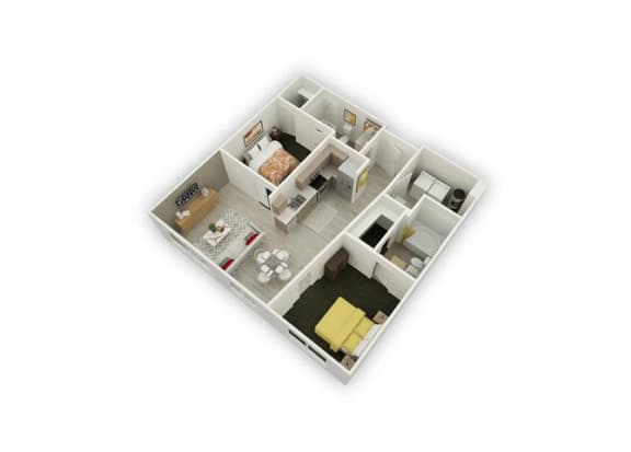 Xenon 2Bed_2Bath at Element 31 Apartments, Salt Lake City, UT, 84106