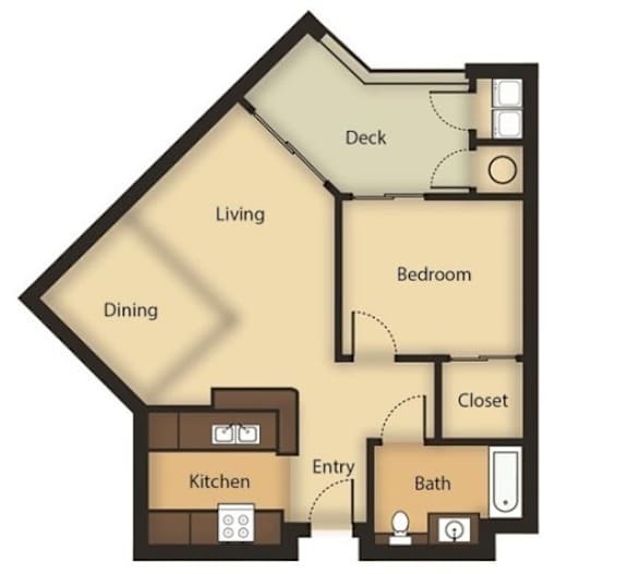 One Bedroom Apartment