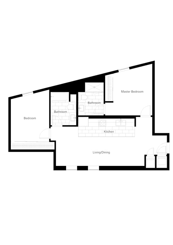 2 BD/2BA