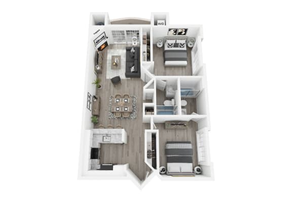 Floor Plan  bedroom floor plan | 2x2