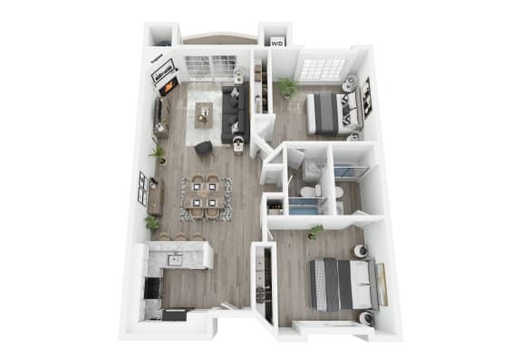 2 Bedroom 2 Bath Park Regency