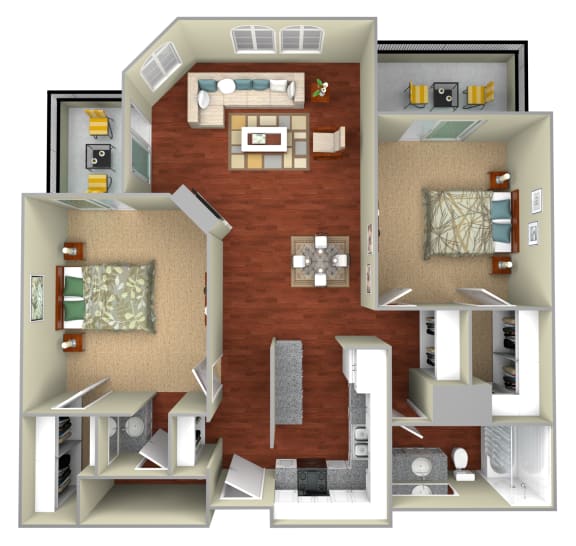 Floor Plans of The Artisan Residences at Bella Terra in Huntington