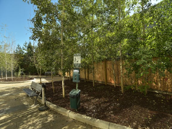 Mission 17 residential rental apartments fenced pet area