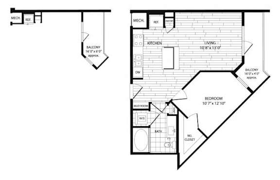 a blueprint of a floor plan of a house
