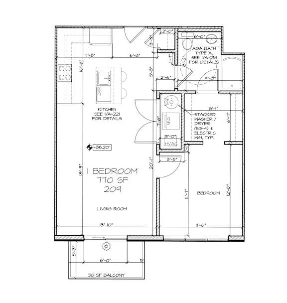 1 bed 1 bath G at Crossroads 389 Apartments, Hackensack, NJ