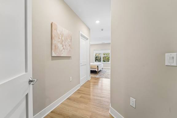Primary bedroom suite entry