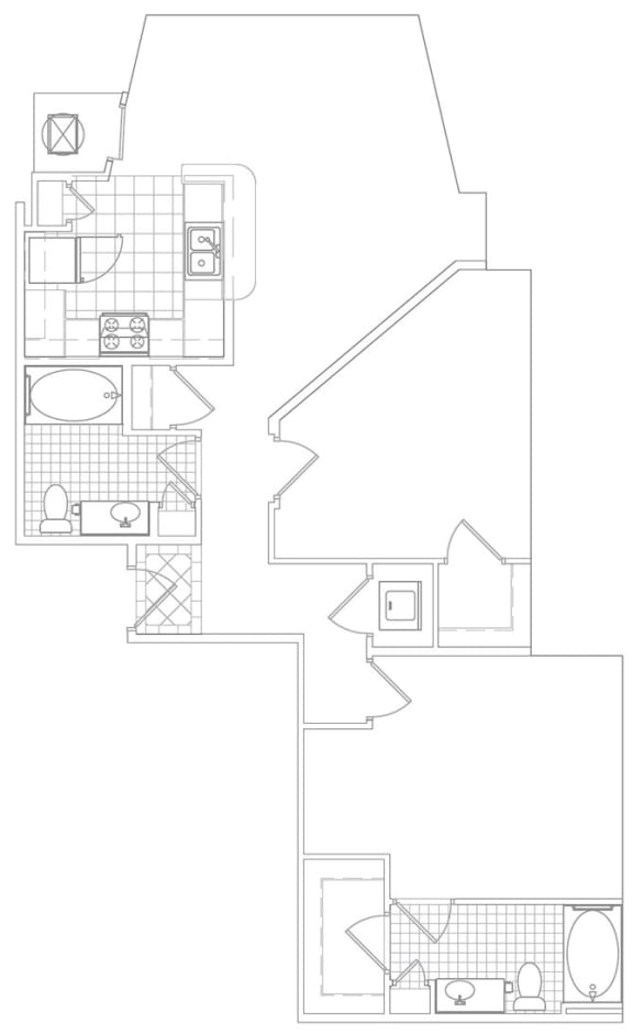 Modern Apartments for Rent in Crystal City Arlington VA Floor Plans