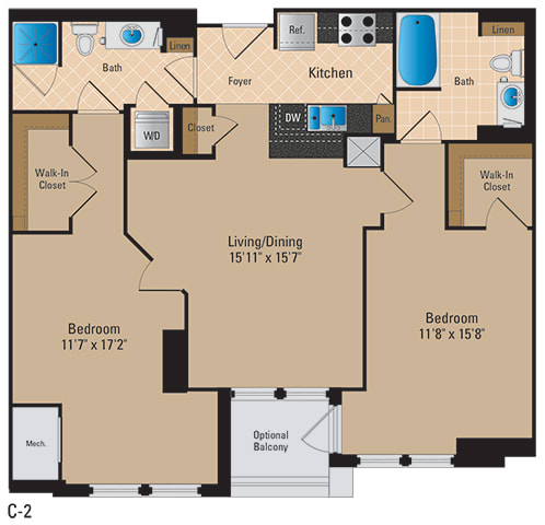 Renovated Apartments for Rent in Pentagon City Arlington VA