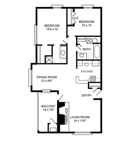 Luxury 2 Bedroom Rosslyn VA Apartment Rentals