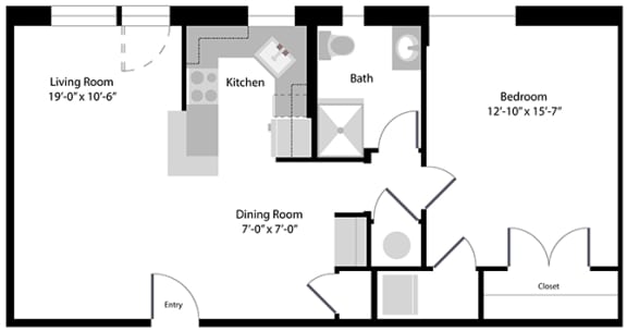 Best 1 Bedroom Rosslyn VA Apartment Rentals