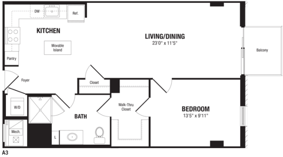 1 Bedroom Crystal City Arlington VA apartment rentals