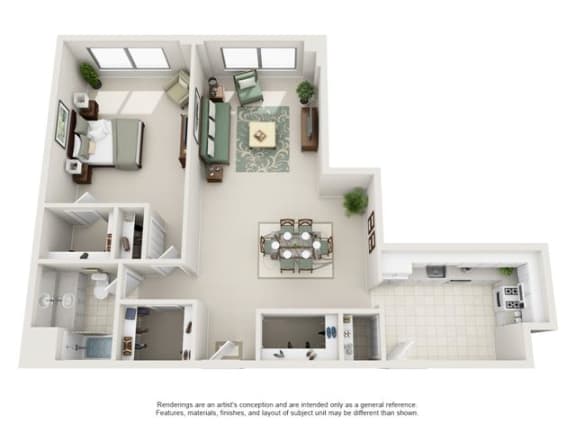 Modern 1 Bedroom Apartments in Crystal City Arlington VA