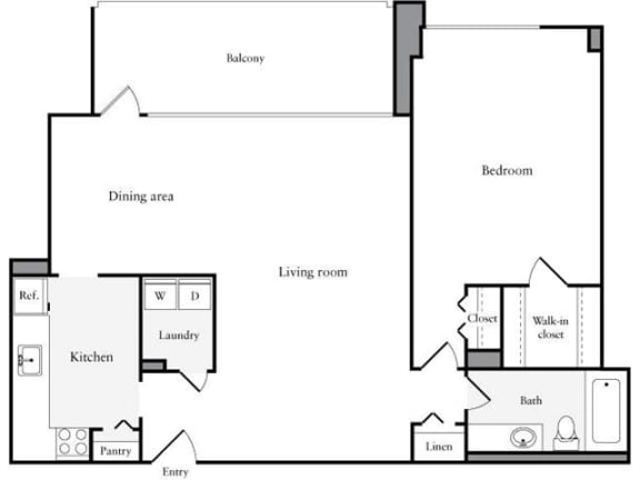 Renovated 1 Bedroom Apartments in Crystal City Arlington VA