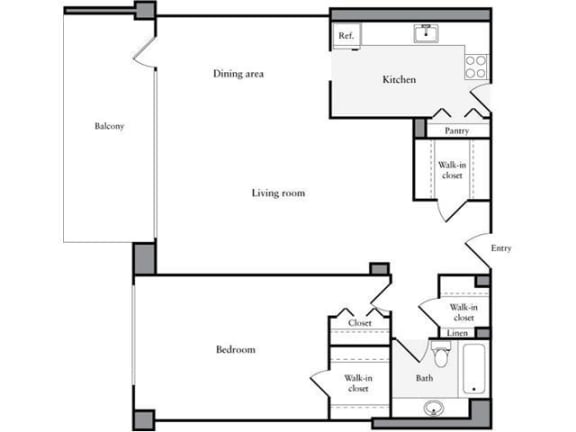Renovated 1 Bedroom Apartments in Crystal City Arlington VA