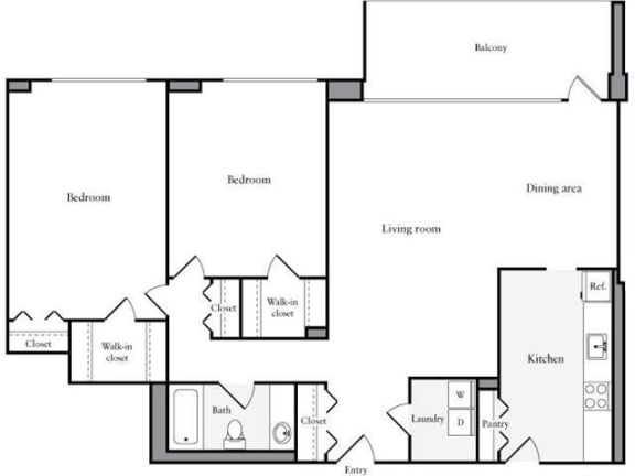 2 Bedroom Apartments in Crystal City Arlington VA
