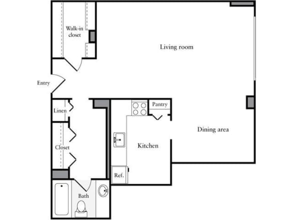 Renovated Studio Apartments in Crystal City Arlington VA