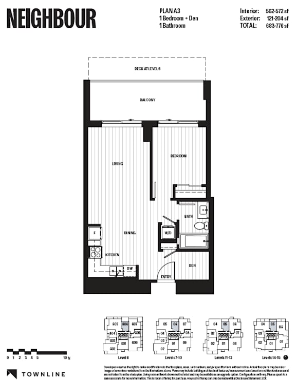 A black and white image of a floor plan for a property by NEIGHBOUR.