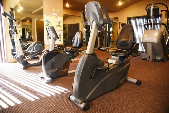 Fitness center at Graymayre Crossing Apartments, Spokane