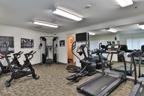 Cardio Studio Equipment at Charbonneau, Seattle, WA