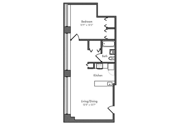 A25 floor plan