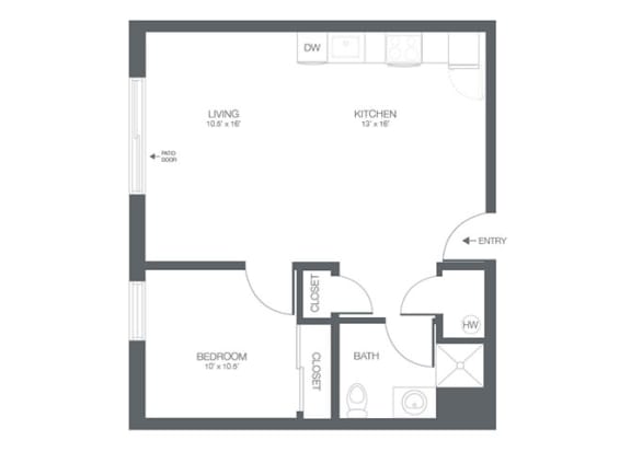 A10.1 floor plan