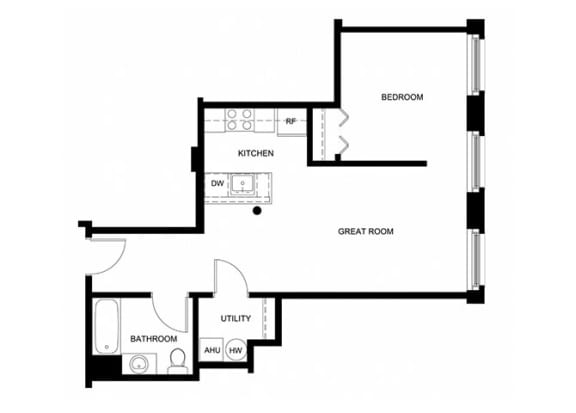 A2 floor plan