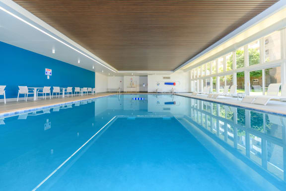 Indoor Swimming Pool  at 444 Park Apartments, Richmond Heights, Ohio